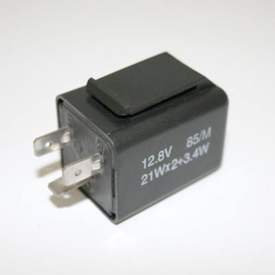 flasher, 3 terminals, electronic 12 V