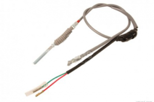Front Brake Cable Z50A w. switch, grey