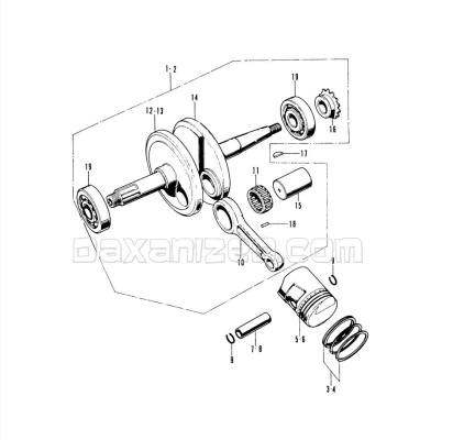 key, woodruff 6V