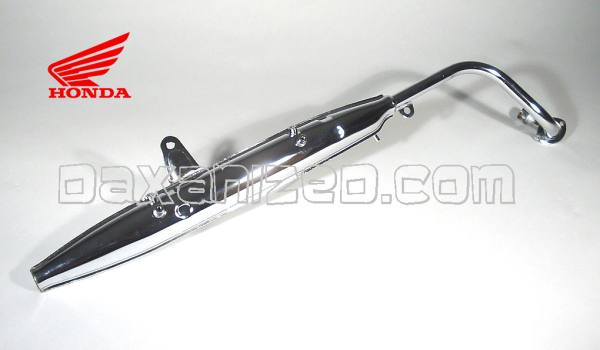 Muffler Dax CT70 US-version, chrome