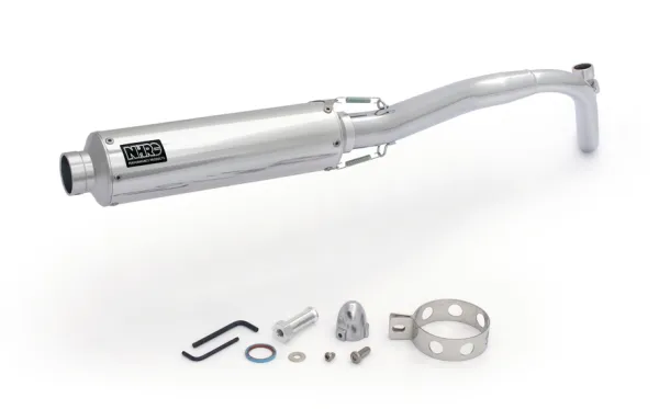 NHRC Alu Auspuff Dax