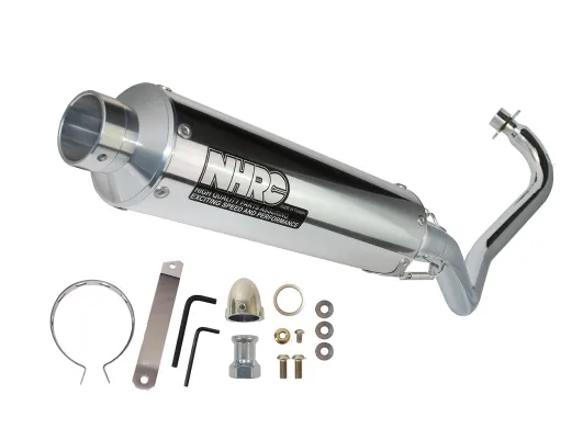 NHRC Alu Muffler down swept