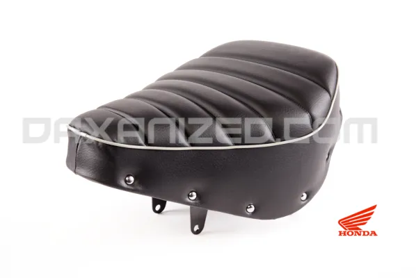 Sitzbank Honda Monkey Z50J schwarz/weißer Keder