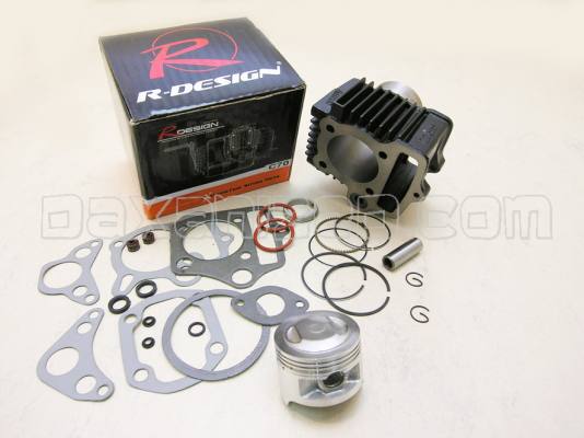 Tuning Kit 85cc für 12V Motoren mit 6V 70er Kopf