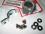Honda Dax 6V Befestigungssatz Auspuffblende, chrom