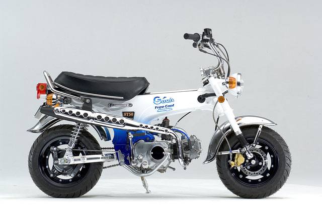 パーツ dax DAX Gcraft Upper Front Fender set Silver Honda Dax 125 ST125 Monkey