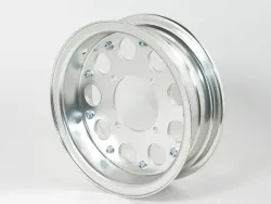 Polierte 2.50-8 Zoll Alu Felge