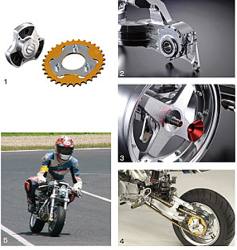 G-craft Single Side Swingarm +16