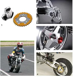 G-craft Single Side Swingarm +16