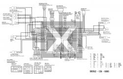 Wiring Diagram Honda Dax AB23 ST...